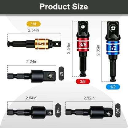 Impact Socket Adapter Set