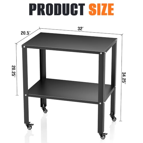 Heavy Duty Metal Workbench