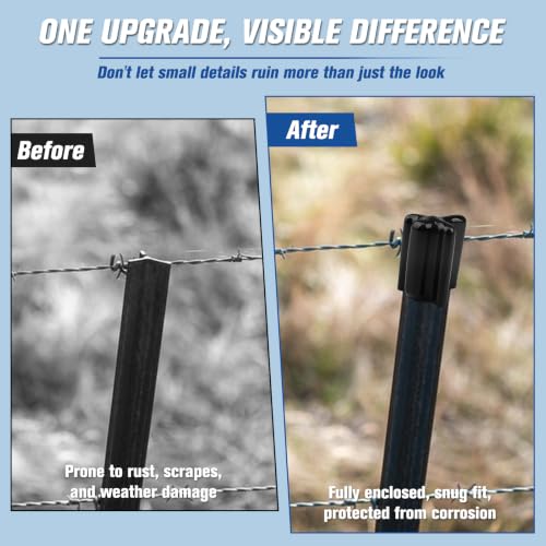 Safe T Shaped Post Caps
