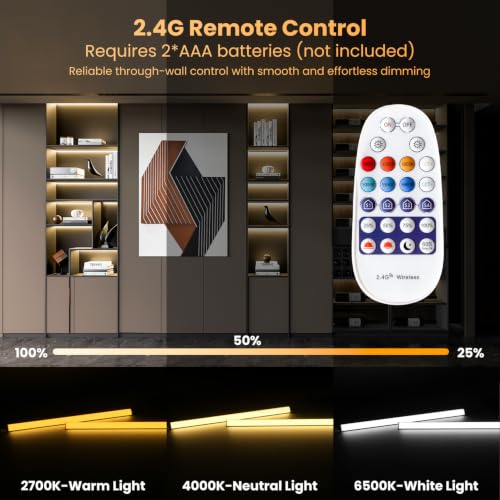 Black Shelf Lights