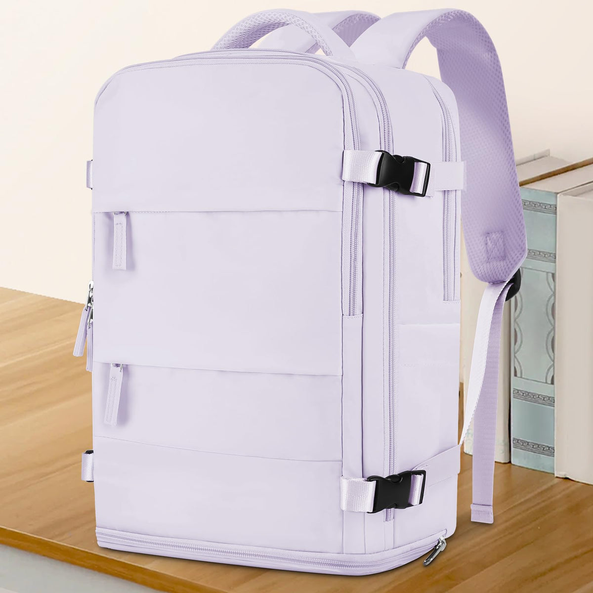 Large Travel Backpack For Women Men (Purple / 30 liters)