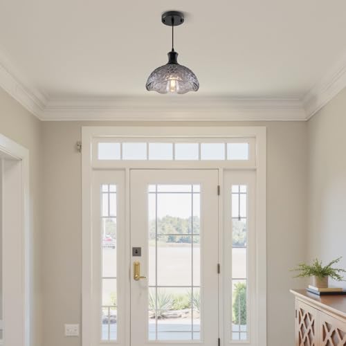 Vintage Glass Pendant Light