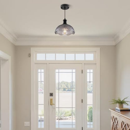 Vintage Glass Pendant Light