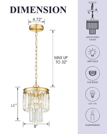 Small Chandelier Light Fixture