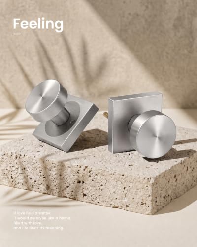 Door Knob Interior Privacy Quick Release Heavy Duty Zinc Alloy