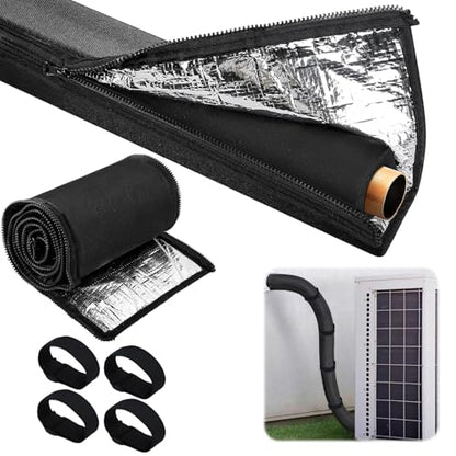 5 Layers HVAC Copper AC Line Pipe Insulation Cover