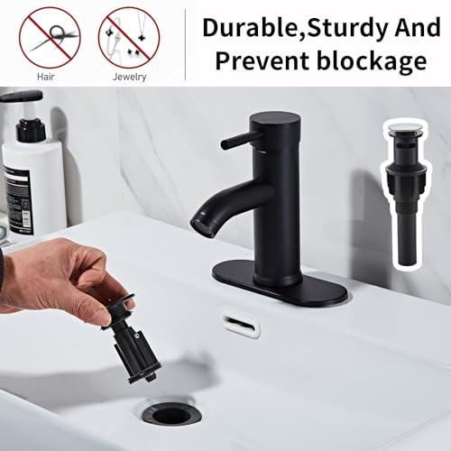 Bathroom Sink Faucet Single Hole Single Handle Bathroom Faucet Modern One