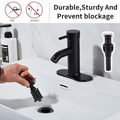 Bathroom Sink Faucet Single Hole Single Handle Bathroom Faucet Modern One