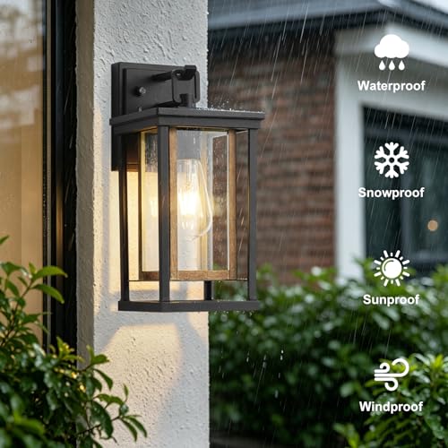 13 Inch Dusk to Dawn Outdoor Wall Lights for Porch