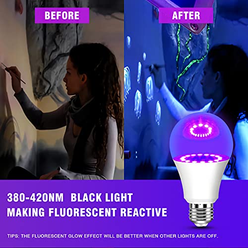 A15 Amber LED Light Bulb 1800K