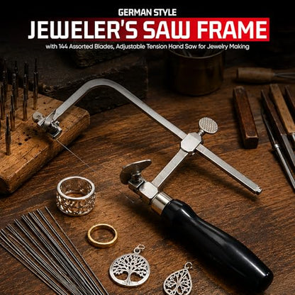 Jeweler's Saw Frame & Replacement Blades Collection