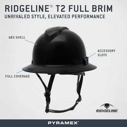 Ridgeline Type 2 Full Brim Hard Hat