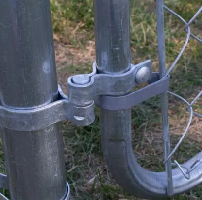 2 Pack Chain Link Fence Gate Hinge Kit
