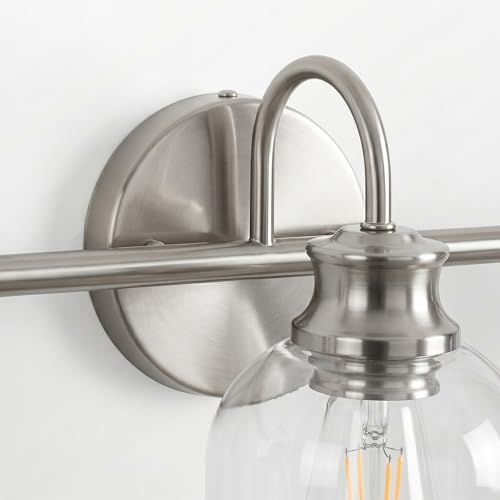 4 Lights 32" Bathroom Vanity Light Fixtures (Brushed Nickel / 4 Lights)