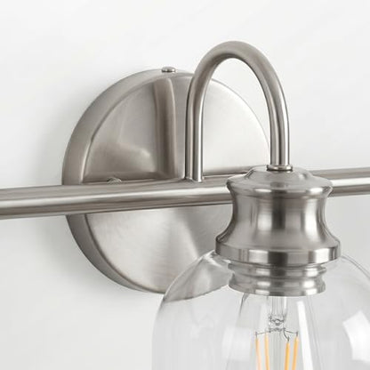 4 Lights 32" Bathroom Vanity Light Fixtures (Brushed Nickel / 4 Lights)