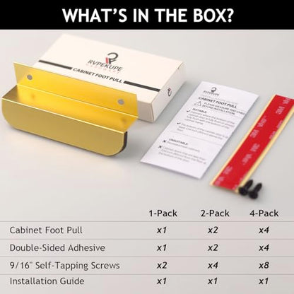 Under Cabinet Foot Pull