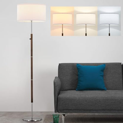 Wood Standing Floor Lamp