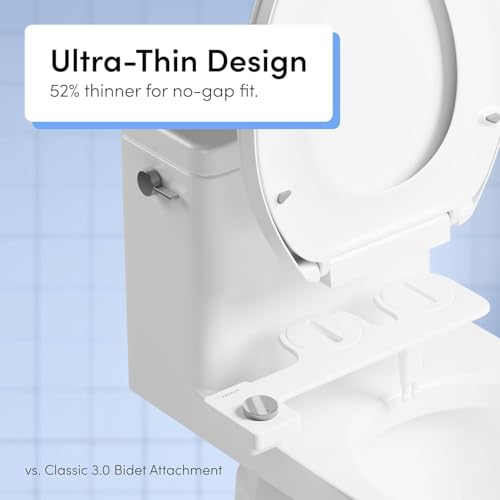 Fresh Bidet Ultra Slim Toilet Seat Attachment