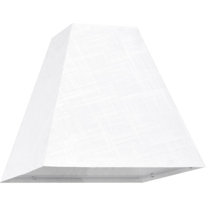 Small Square Lamp Shades for Bedside Lamps Set of 2 (Off White-linen / 4 × 9 × 8.3 inches (2 pack))