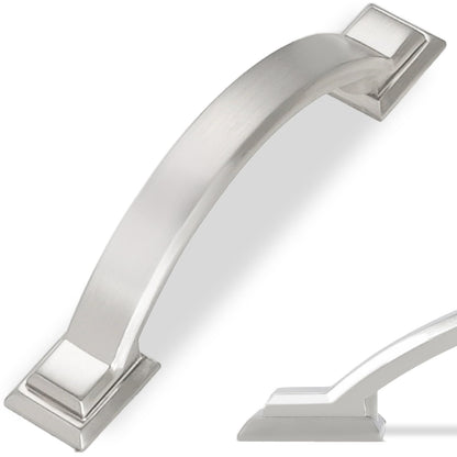 10 Pack 2.5 Inch (Brushed Satin Nickel / 2.5'' Hole Center(64mm))