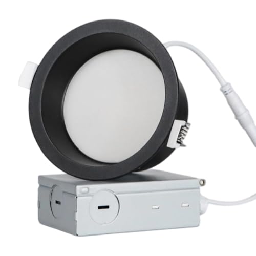 4 Inch 5CCT LED Anti Glare LED Recessed Lights with J