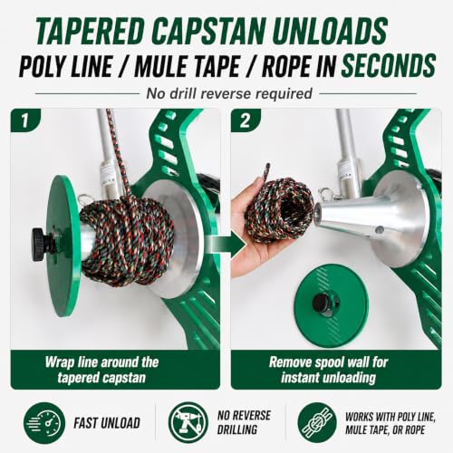Electric Cable Puller (green)