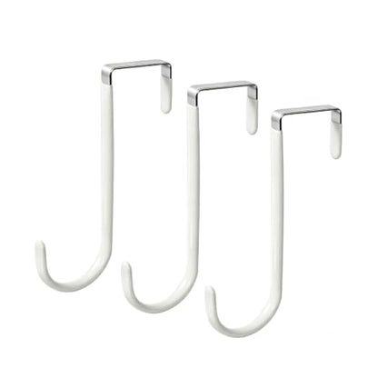 Over The Door Hooks 3 Pack Door Hanger Hooks with Rubber Liner