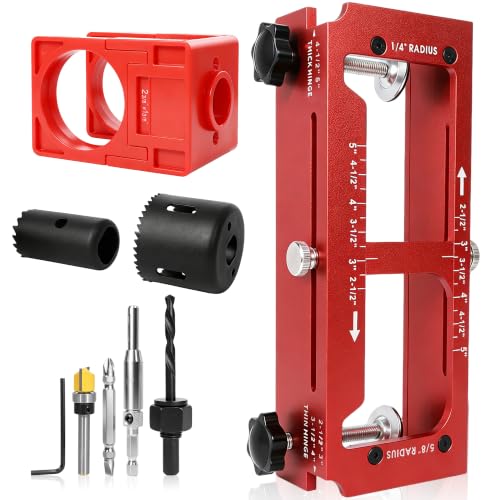 Door Hinge Lock & Latch Installation Kit