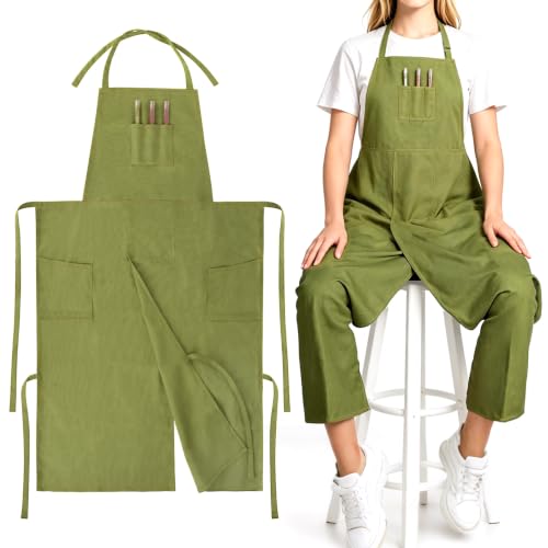 Pottery Apron Split Leg