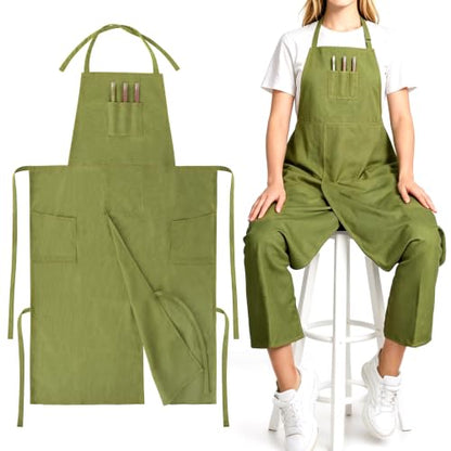 Pottery Apron Split Leg