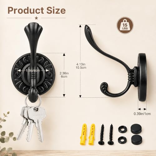Coat Hooks Wall Mount