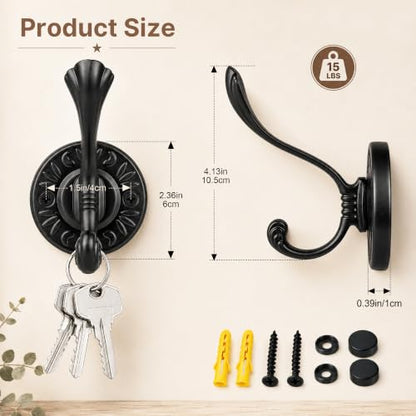 Coat Hooks Wall Mount