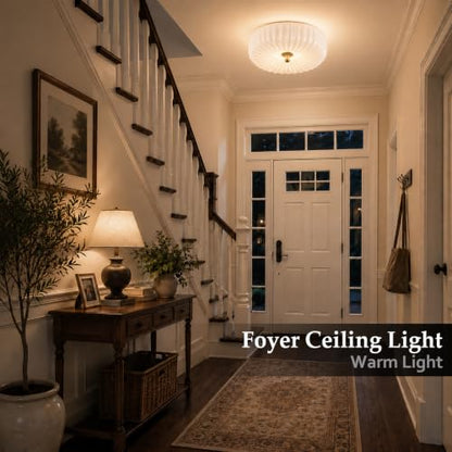 Gold Flush Mount Ceiling Light