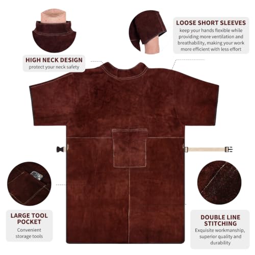 Leather Welding Apron