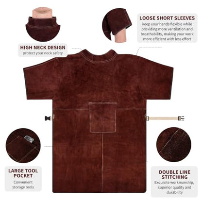 Leather Welding Apron