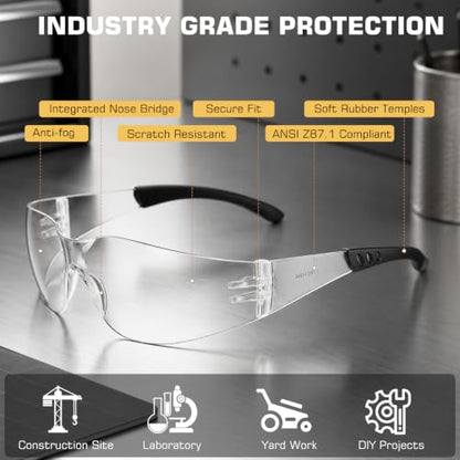 Clear Safety Glasses