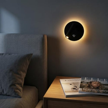 Hardwired Adjustable LED Reading Wall Sconce with Switch
