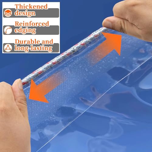 4x6FT Clear Tarp