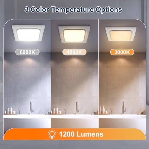 Bathroom Exhaust Fan with Light