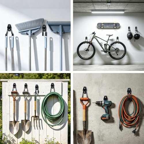 12 Pack Heavy Duty Garage Hooks