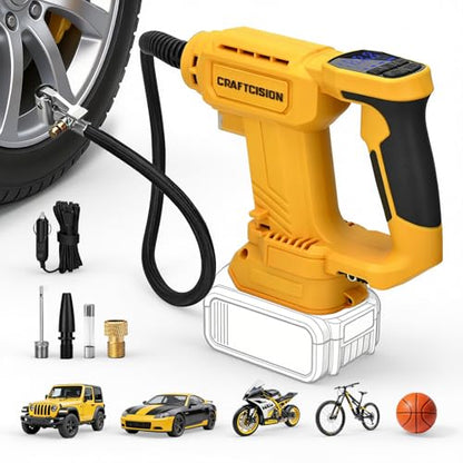 Cordless Tire Inflator Air Compressor
