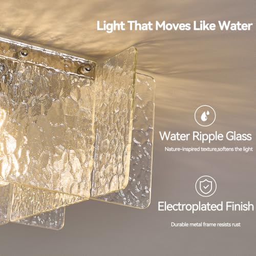 Water Ripple Ceiling Light