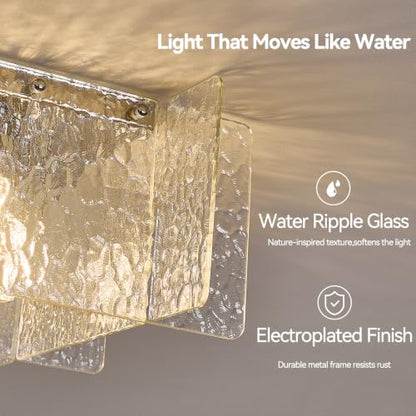 Water Ripple Ceiling Light