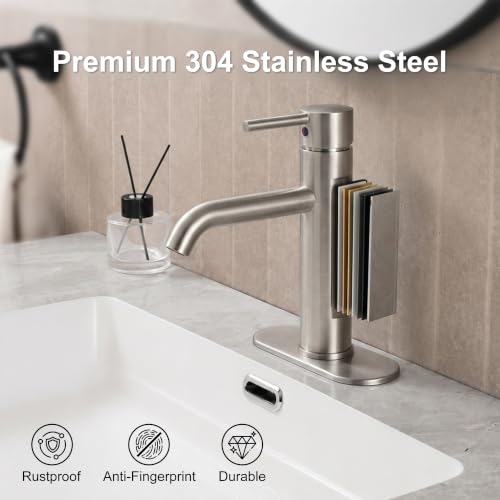 Bathroom Faucet (Brushed Nickel)