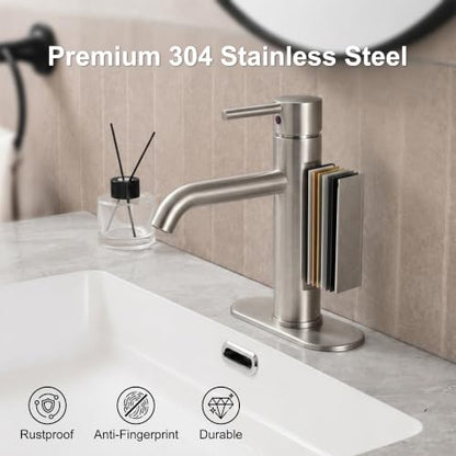 Bathroom Faucet (Brushed Nickel)