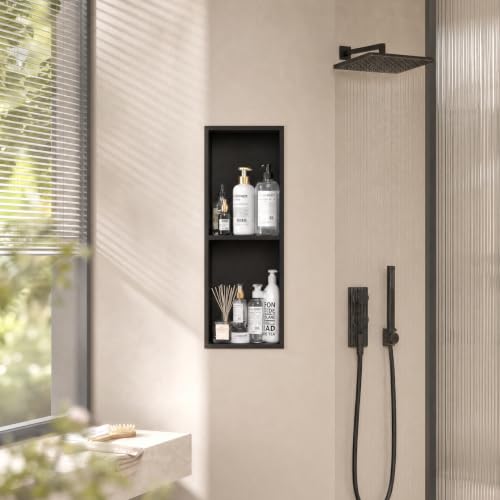 24 x 12 Inch 304 Stainless Steel Recessed Shower Niche