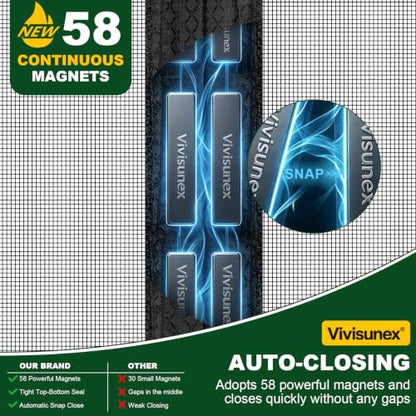 Heavy Duty Fiberglass Screen Door Magnets