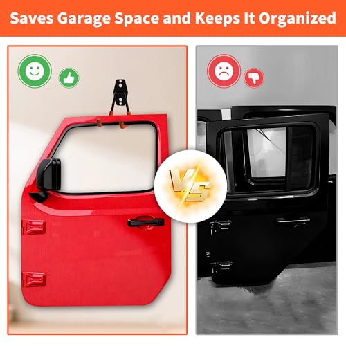 Heavy Duty Door Storage Hangers Bracket