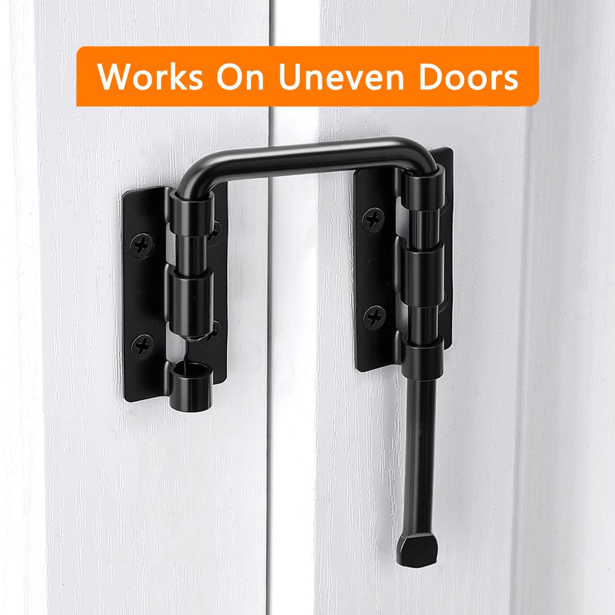 Black Multi Angle Sliding Door Loop Lock (Black)