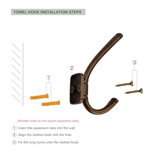 3 Pack Coat Hooks Coat Hooks